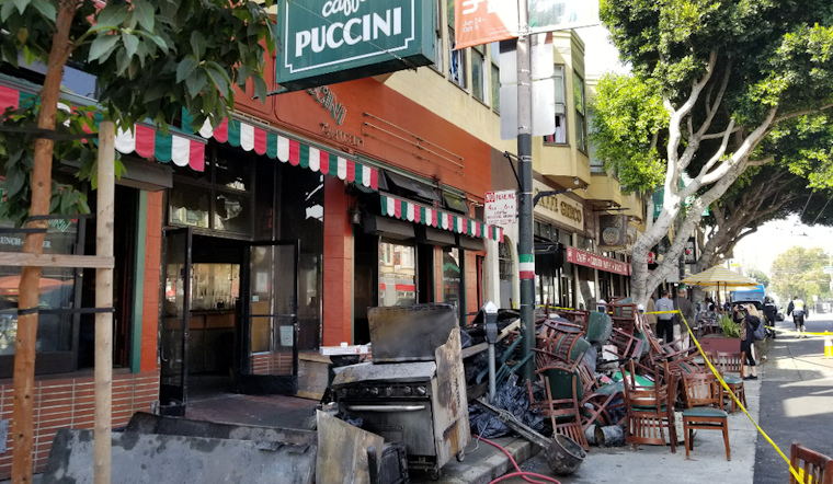 North Beach's 'Caffe Puccini' Gutted By 1-Alarm Fire