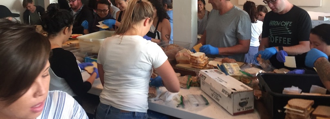 Volunteers Pack Hayes Valley's 'Petit Crenn' To Feed Fire Victims