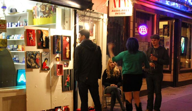 Scenes From the Lower Haight Art Walk