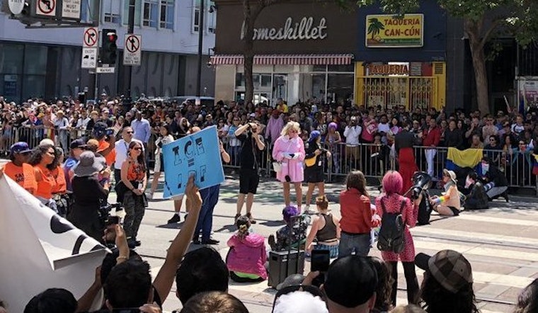 2 arrested in SF Pride parade protest as cops, protesters claim acts of violence
