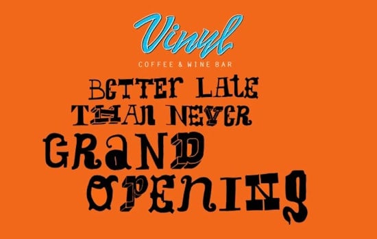 Free Coffee, Beer at Vinyl This Week