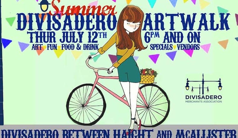 Divisadero Summer Art Walk Tomorrow Night