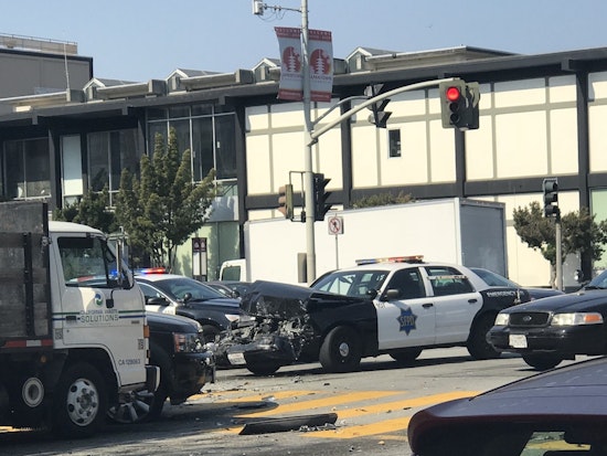 SFPD-Involved Crash Shuts Down Japantown Streets