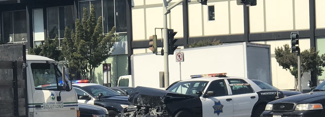 SFPD-Involved Crash Shuts Down Japantown Streets