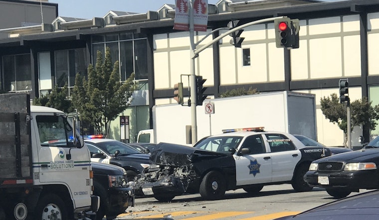 SFPD-Involved Crash Shuts Down Japantown Streets