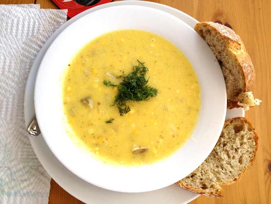 Lower Haight Leftovers: Corn Soup Edition