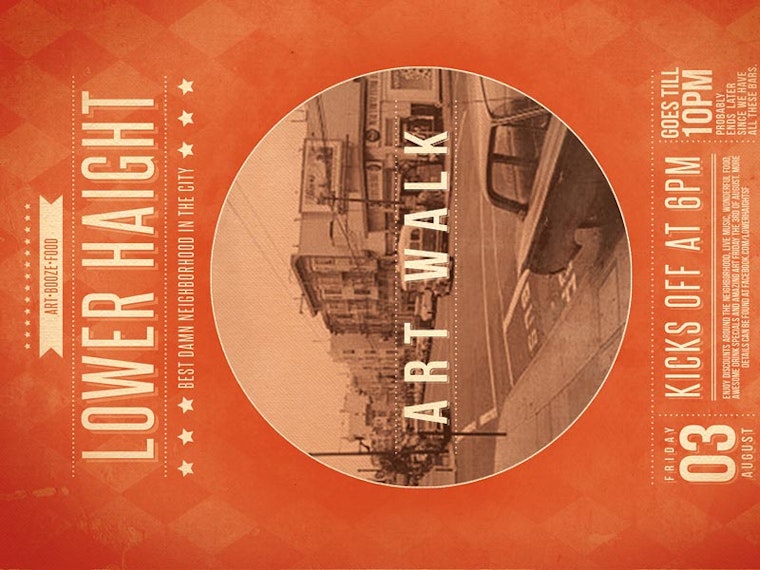 Lower Haight Summer Art Walk Next Friday