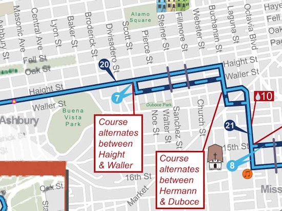 SF Marathon Runs Through Lower Haight Tomorrow
