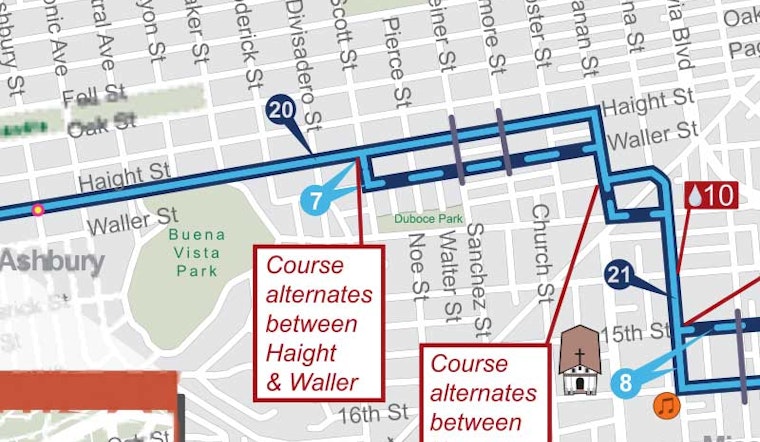 SF Marathon Runs Through Lower Haight Tomorrow