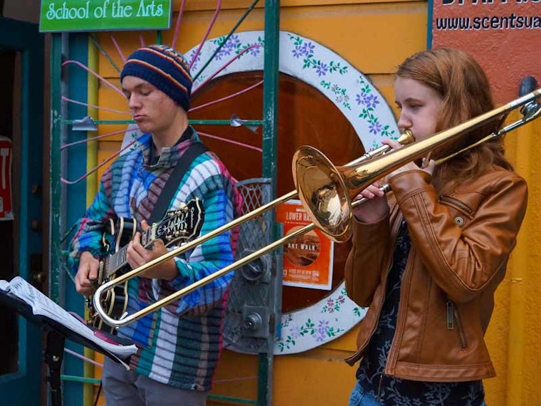 Scenes From Friday's Lower Haight Art Walk