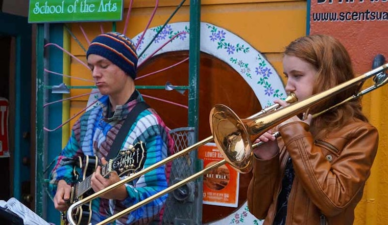 Scenes From Friday's Lower Haight Art Walk