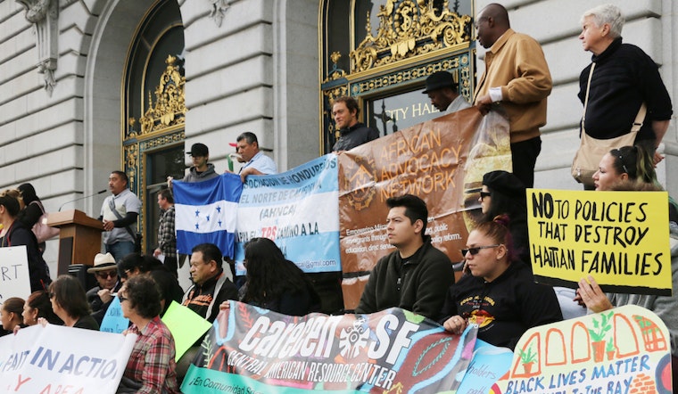 Protestors Seek Protection For Immigrants From Strife-Torn Countries