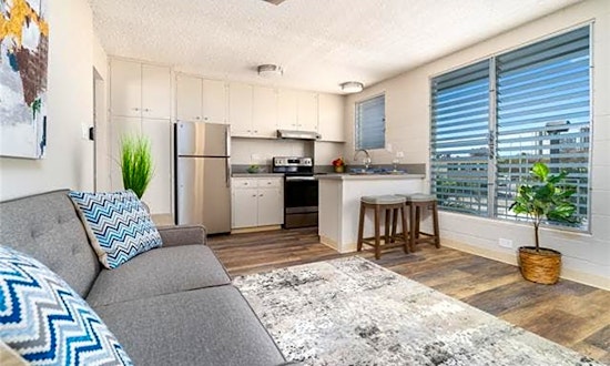 The most inexpensive apartment rentals in Diamond Head-Kapahulu-St. Louis, Honolulu