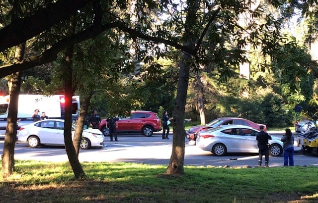 Head-On Collision Backs Up Traffic On Kezar, JFK Drives