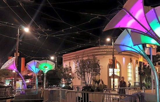 Castro's New LED Art Installation Blossoms Friday