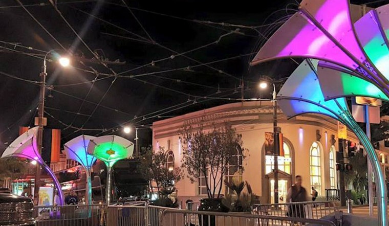 Castro's New LED Art Installation Blossoms Friday