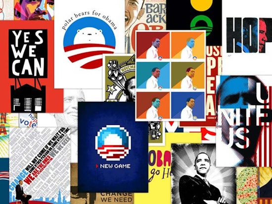 Design For Obama Pop-Up Show Tonight