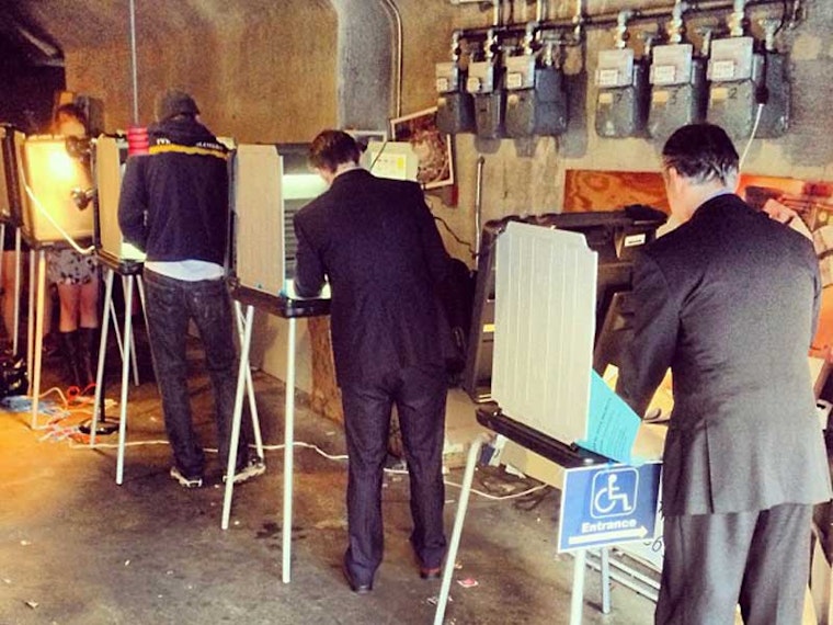 Election Viewing Parties and Discounts in the Neighborhood