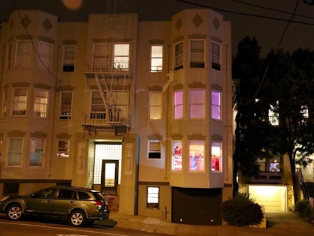 Castro Resident's Halloween Window: 'Gore Done Beautifully'