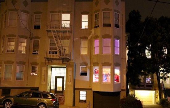 Castro Resident's Halloween Window: 'Gore Done Beautifully'