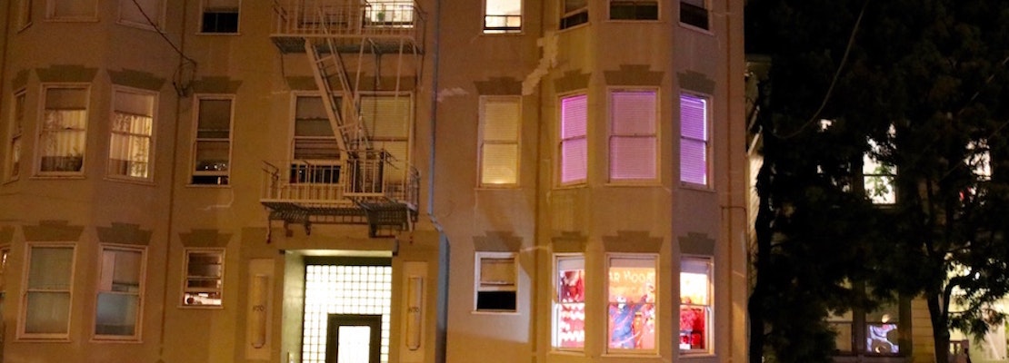 Castro Resident's Halloween Window: 'Gore Done Beautifully'