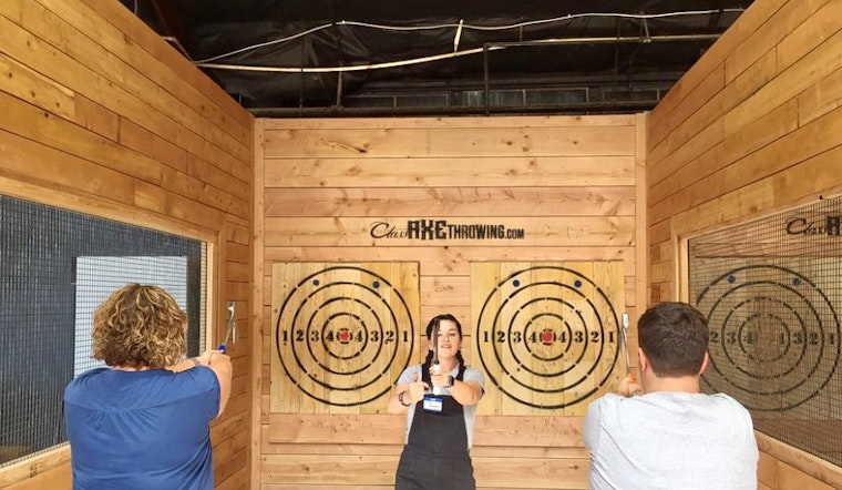 New axe throwing spot Class Axe Throwing now open in Elyria Swansea