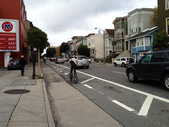 Oak and Fell Bikeways Begin to Take Shape