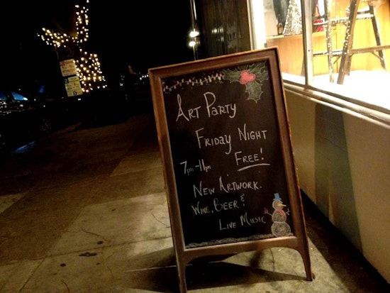 What to Expect At Tonight's Lower Haight Holiday Art Walk