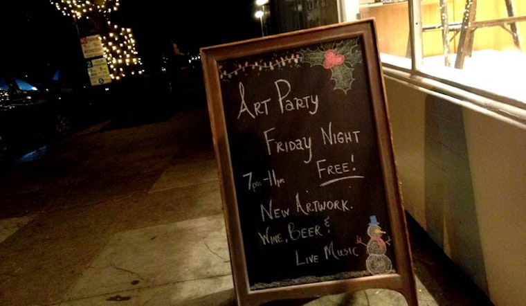 What to Expect At Tonight's Lower Haight Holiday Art Walk