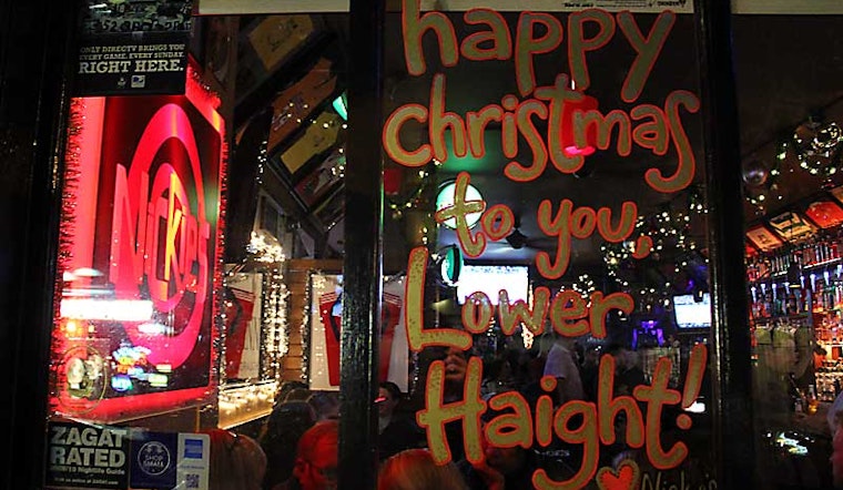 Scenes From the Lower Haight Holiday Art Walk