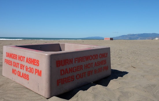Ocean Beach's Fire Pits Dark Until March