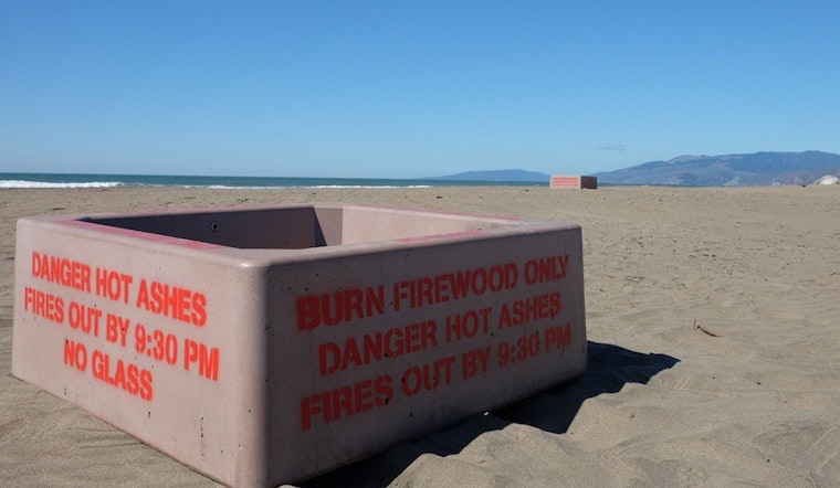 Ocean Beach's Fire Pits Dark Until March