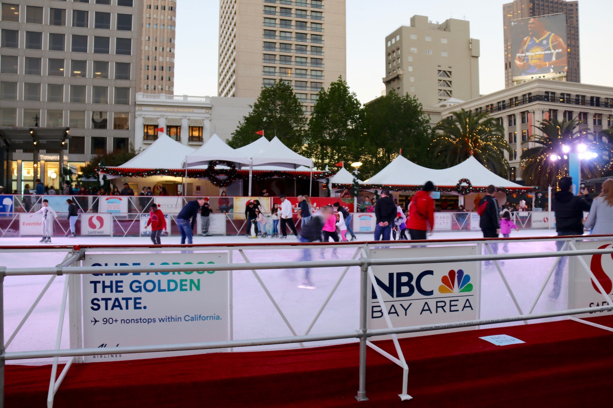 Union Square Ice Skating, Ice Rink Hours