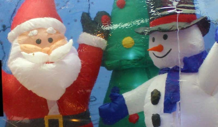 Holiday Scenes in the Lower Haight