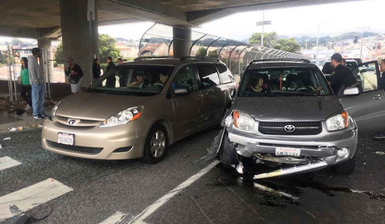 7 Injured In Portola District Collision