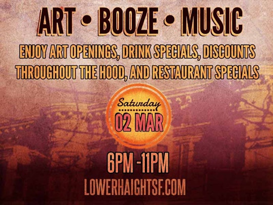 Preview: Lower Haight March Art Walk