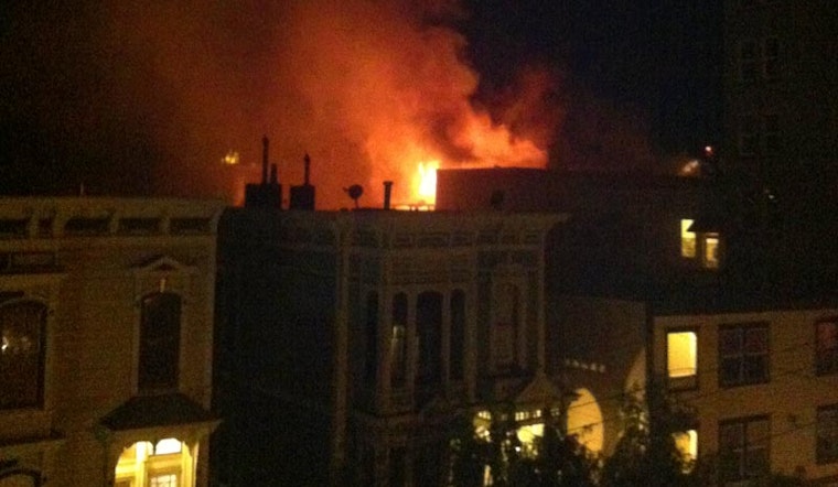 Haight Street Fire Displaces Eight [Updated]