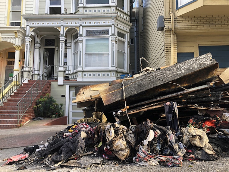 4 buildings, 3 months, 1 block: What's causing the fires on Golden Gate Avenue?