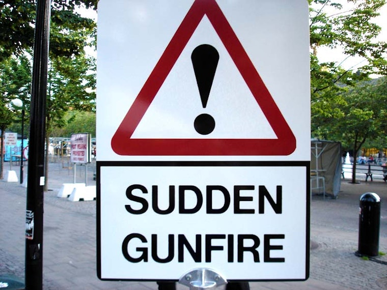 About Those Gunshots Last Weekend...