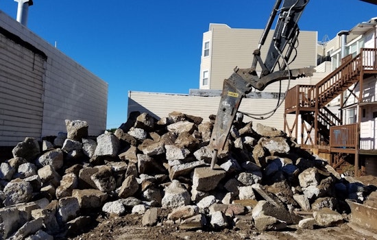Former 'Parkside Cleaners' Building Demolished For Condos