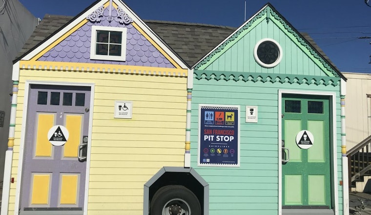 'Painted Lady' Pit Stop Portable Toilet Debuts In Upper Haight
