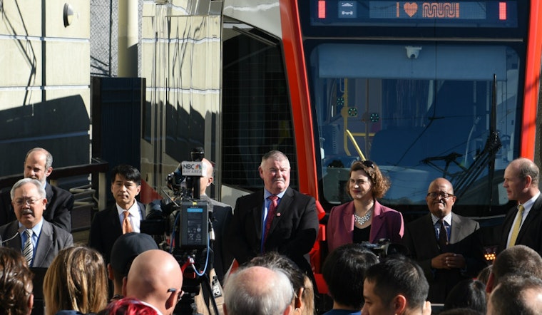 Muni Rolls Out 1st New Light Rail Vehicle Since 1990s