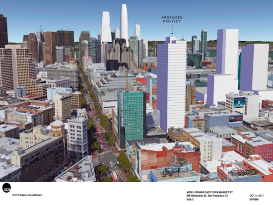 Developer Aims To Use Density Bonus To Build 35 Stories At SoMa Parking Lot [Updated]