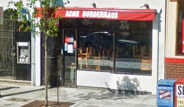 Acme Burgerhaus Closes, Apparently