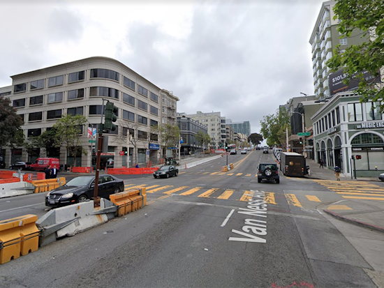 Pedestrian in life-threatening condition after Van Ness & Turk hit-and-run