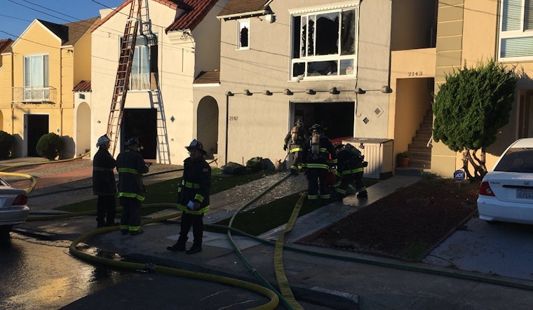 1-Alarm Fire Displaces 4 From Adjoining Homes In Outer Sunset