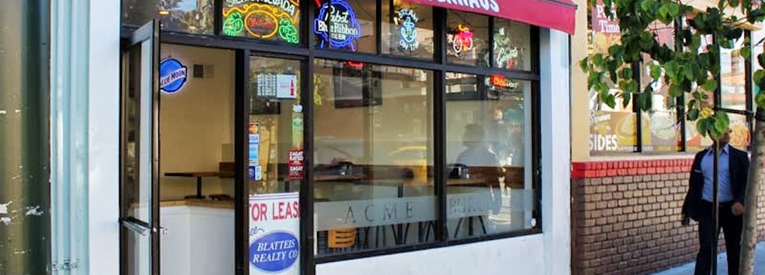 Acme Burgerhaus Reopens, Surprisingly