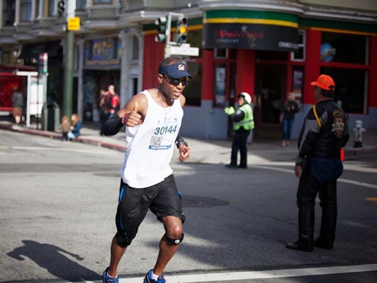 Scenes From Yesterday's Marathon in the Lower Haight