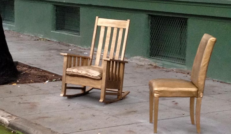 Bronze Chairs at Church and Duboce Win Public Art Award