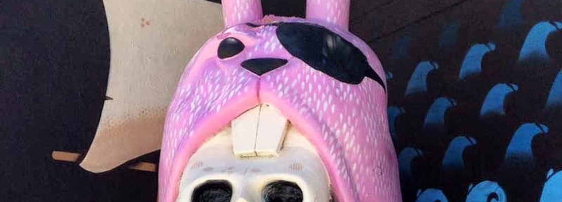 Jeremy Fish Turns Pink Bunny Into a Pirate